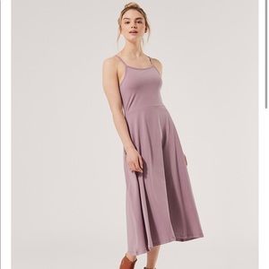 Pact Fit & Flare Midi Dress